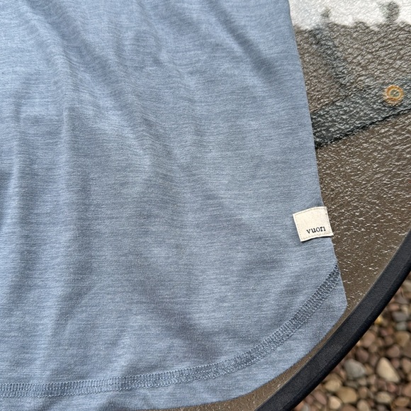Vouri Casual Blue T-Shirt with Pocket - Picture 2 of 5